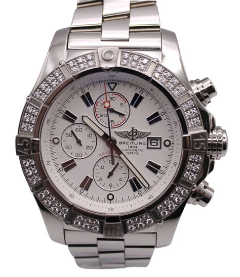 breitling avenger diamond watch|Breitling Avenger chrono men's watch.